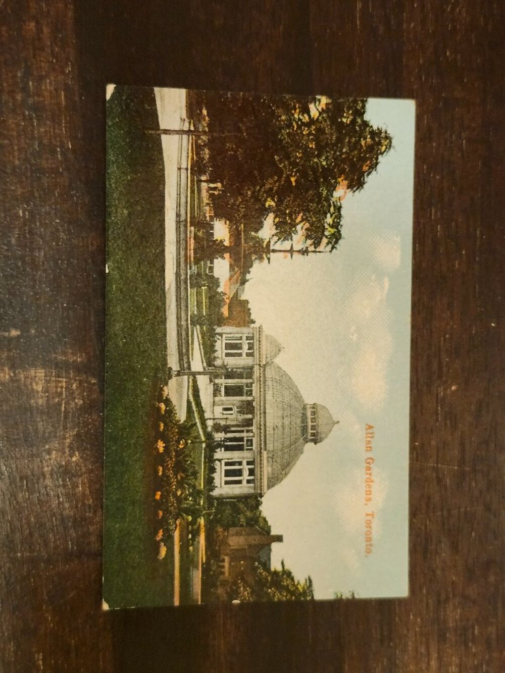 Allan Gardens Toronto Antique mini POST CARD